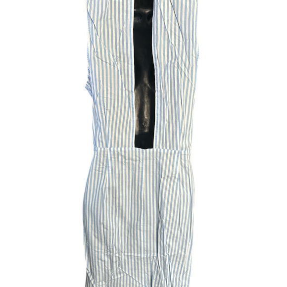 H&M Striped Sleeveless Dress with Pockets NWOT - Picture 6 of 7